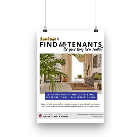 Find the best tenants for your long term rental